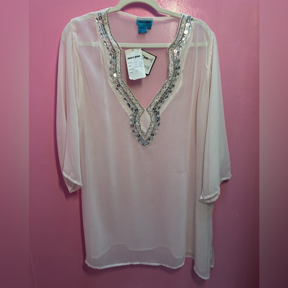 Aqua Blu Women's cover up